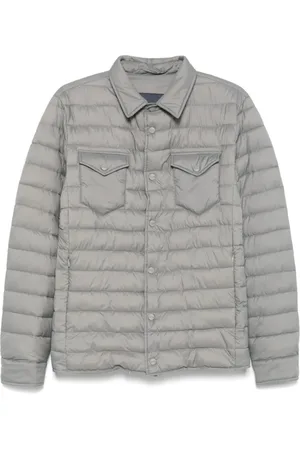HERNO Jassen, Heren, Grijs, L, Grijze Winterjassen