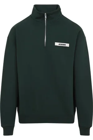 Jacquemus Truien, Heren, Groen, M, Katoen, Groene Trui Comfort Stijl