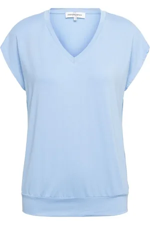 &Co Woman Tops, Dames, Blauw, 3Xl, Lucia BC Top