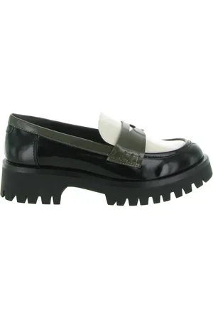 Tamaris Schoenen, Dames, Zwart, 36 EU, Leer, Loafers