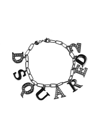 Dsquared2 Accessoires, Dames, Grijs, ONE Size, Cubic Zirconia Armband