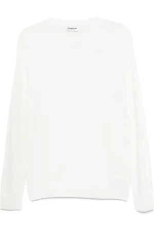Dondup Truien, Heren, , 2Xl, Wol, Crème Trui
