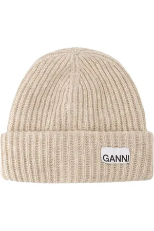 Ganni Accessoires, Dames, , ONE Size, Wol, Wollen muts