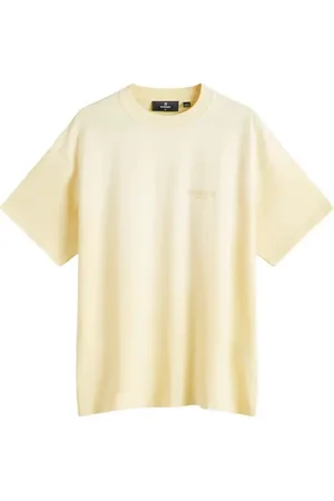 Represent Tops, Heren, Geel, L, Katoen, Logo Katoenen T-shirt
