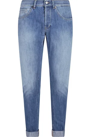 Dondup Jeans, Heren, Blauw, W32, Denim, Stijlvolle Denim Jeans
