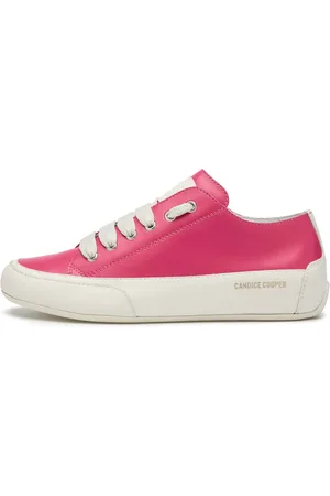 Candice Cooper Schoenen, Dames, Roze, 38 EU, Leather sneakers Rock Chic S