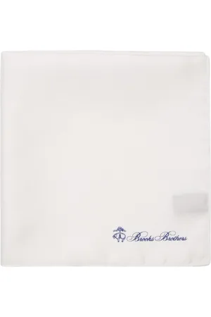 Brooks Brothers Accessoires, Heren, Wit, ONE Size, Pochet