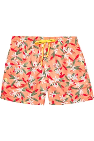 GANT Badkleding, Heren, Oranje, XL, Polyester, Strandkostuum