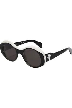 Palm Angels Accessoires, unisex, Zwart, ONE Size, Doyle Peri 027 Zonnebril - Stijlvolle Eyewear