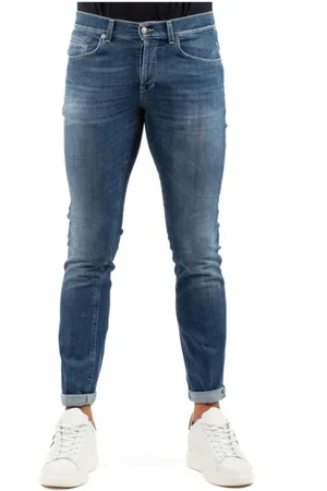 Dondup Jeans, Heren, Blauw, W35, Katoen, Skinny Jeans