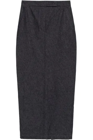Max Mara Rokken, Dames, Blauw, M, Blauwe Rokken voor Vrouwen