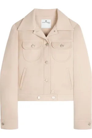 Courrèges Jassen, Dames, , XS, Polyester, Signature Twill Trucker Jacket