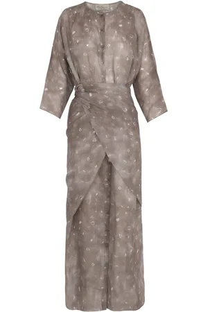 Cortana Kleedjes, Dames, , L, Midi Overhemdjurk met Overskirt