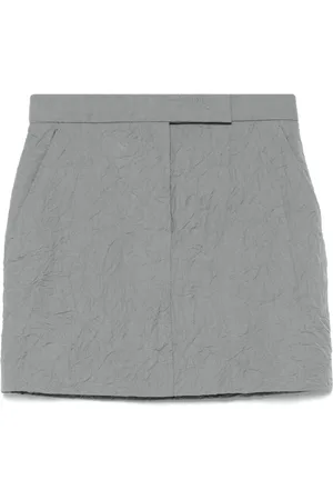 Max Mara Rokken, Dames, Grijs, 3Xs, Grijze Rok Klassieke Stijl