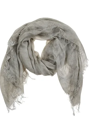 PESERICO SIGN Accessoires, Dames, Grijs, ONE Size, Metallic Sjaal voor Dames Accessoires