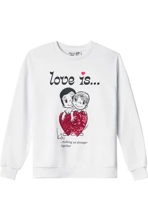 GAËLLE Sweatshirts & Hoodies, Dames, Wit, S, Pailletten, Witte Paillet Sweatshirt Elegante Stijl
