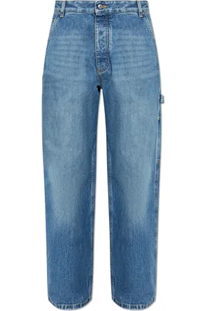 Bottega Veneta Jeans, Heren, Blauw, L, Katoen, Loose fit jeans
