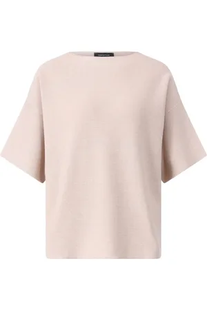 Fabiana Filippi Truien, Dames, Roze, M, Glitter Knit Oversized Shirt