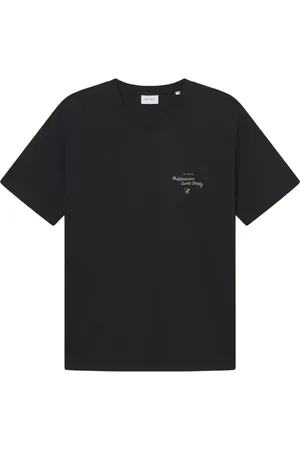 Les Deux Tops, Heren, Zwart, S, Katoen, Mediterrane Kunst Tee