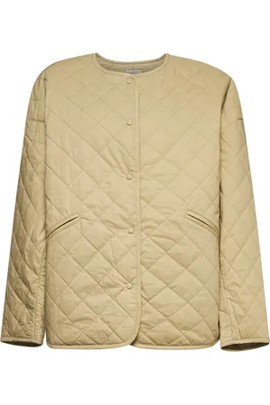 Totême Jassen, Dames, , S, Katoen, Diamantquilted Jas