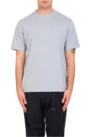 Circolo Tops, Heren, Paars, M, Katoen, Dyed Jersey Tee