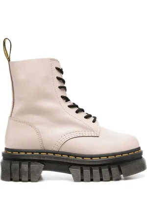 Dr. Martens Schoenen, Dames, , 36 EU, Leer, Audrick Nappa Lux Platform Enkellaarsjes