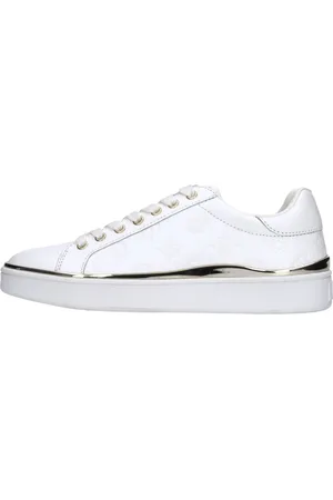 Guess Schoenen, Dames, Wit, 36 EU, Leer, Sneakers Wit