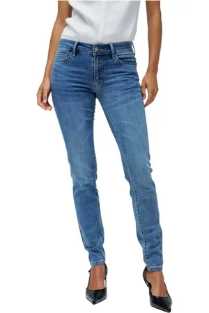 Salsa Jeans, Dames, Blauw, W28 L30, Wonder Skinny Jeans Verbeterende Broek