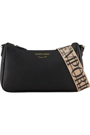 Emporio Armani Tassen, Dames, Zwart, ONE Size, Baguette Schoudertas