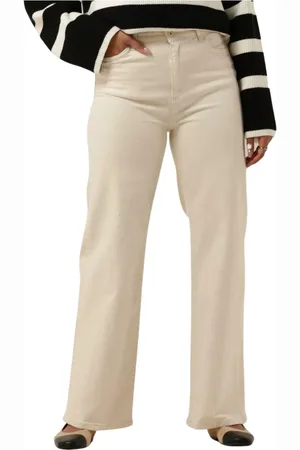 BY-BAR Broeken, Dames, , XL, Katoen, Straight Leg Jeans