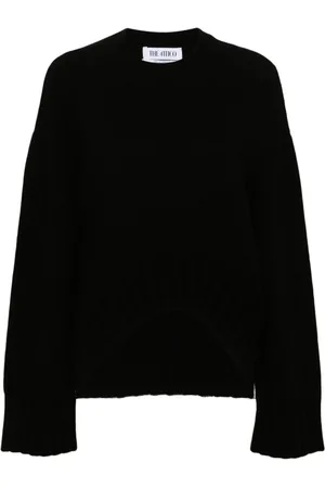 The Attico Truien, Dames, Zwart, S, Wol, Trui