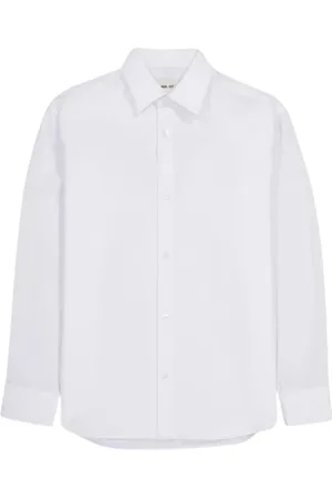 NN.07 Overhemden, Heren, Wit, L, Shirts