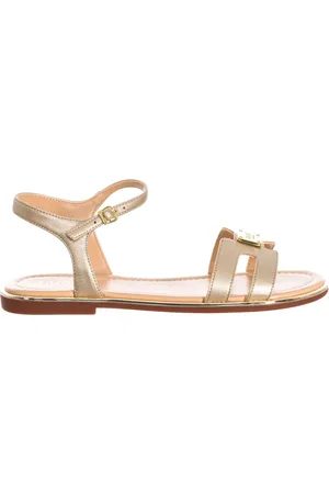 Liu Jo Schoenen, Dames, Geel, 36 EU, Original Ronde Teen Sandalen