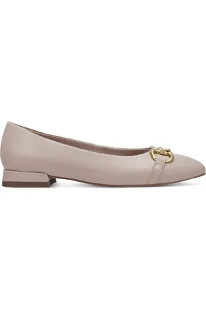 Tamaris Schoenen, Dames, , 38 EU, Leer, Elegante Gesloten Ballerina`s