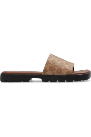 Coach Schoenen, Dames, Bruin, 38 1/2 EU, Florence Sandaal
