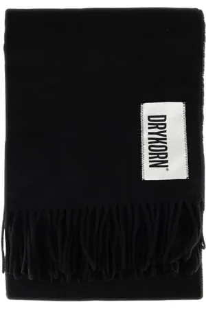Drykorn Accessoires, Dames, Zwart, ONE Size, Wol, Gaze_2 Sjaal