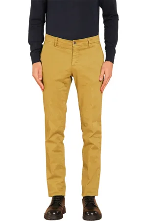 Masons Broeken, Heren, Groen, 3Xl, Extra Slim Fit Chino Broek Milano Stijl