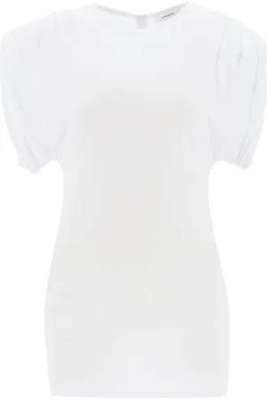 WARDROBE.NYC Kleedjes, Dames, Wit, L, Kleedjes