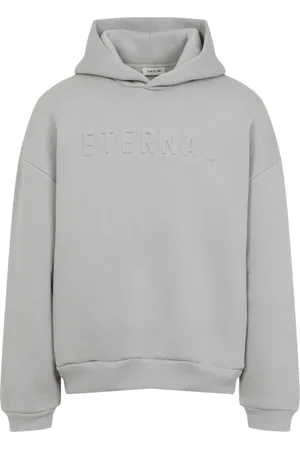 FEAR OF GOD Sweatshirts & Hoodies, Heren, Grijs, S, Katoen, Grijze Sweatshirt Comfortabele Stijl