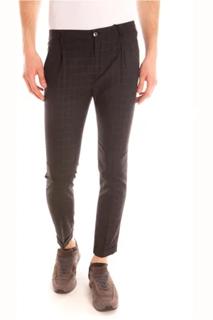 D.A. Daniele Alessandrini Broeken, Heren, Zwart, S, Polyester, Jeans