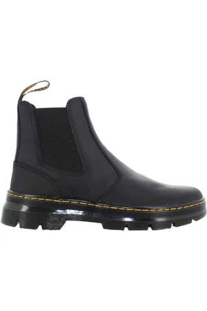 Dr. Martens Schoenen, Heren, Zwart, 44 EU, Leer, Chelsea Boots