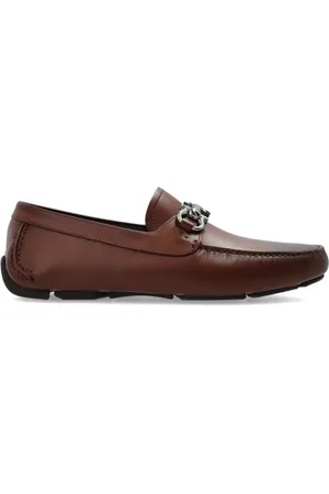 Salvatore Ferragamo Schoenen, Heren, Bruin, 40 EU, Leer, Parigi New Loafers