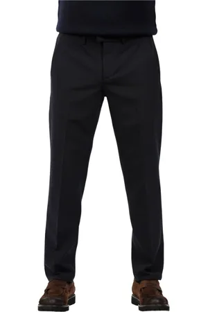 Dondup Broeken, Heren, Blauw, W31, Wol, Wool Technical Pablo Broek