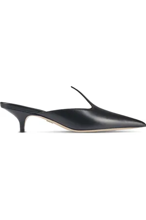Salvatore Ferragamo Schoenen, Dames, Zwart, 40 1/2 EU, Leer, Flame Pump Hakken