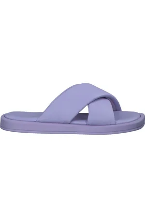 Tamaris Schoenen, Dames, Paars, 36 EU, Leer, Leren Slippers