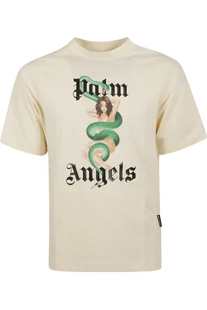 Palm Angels Tops, Heren, , S, Katoen, Stijlvolle Tees en Polos Collectie
