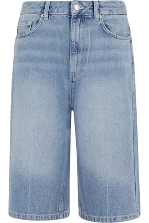 Herskind Korte broeken, Dames, Blauw, M, Denim, Denim Shorts