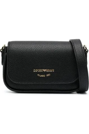 Emporio Armani Tassen, Dames, Zwart, ONE Size, Cross Body Mini Tas