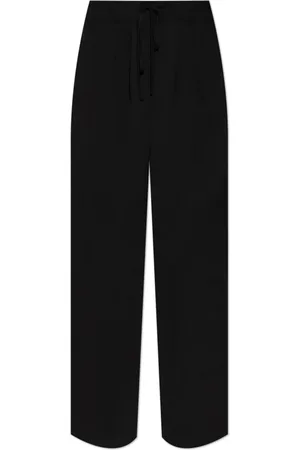 Entire Studios Broeken, unisex, Zwart, S, Wol, Cinch Broeken