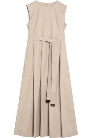 Max Mara Kleedjes, Dames, , M, Lange Damesjurk Elegante Stijl